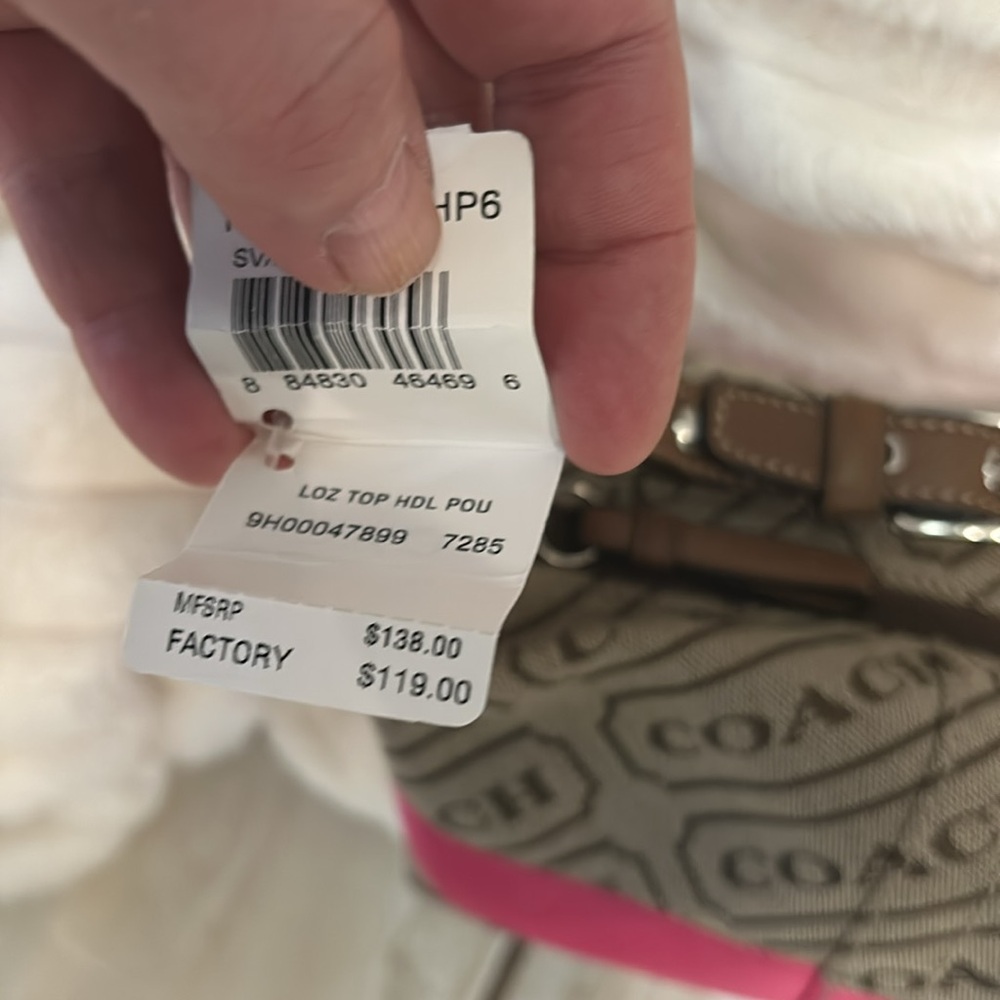 NWT Authentic Coach mini bag - Picture 5 of 8